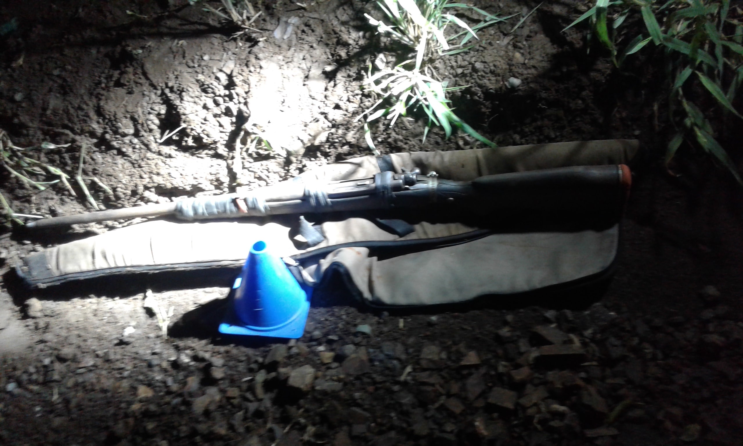 High caliber hunting rifles are the weapon of choice for poachers